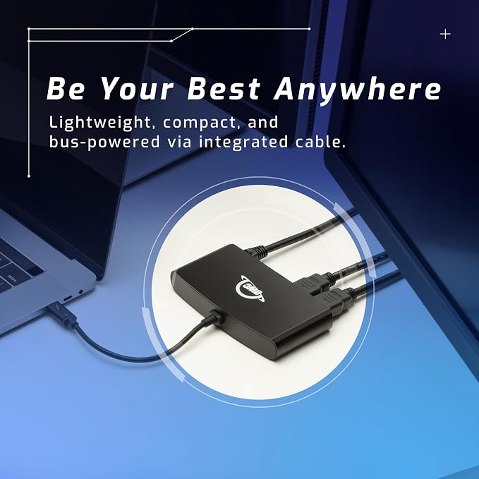 OWC Thunderbolt mini Dock, Bus-Powered 5-Port Multi-Adapter - Image 6