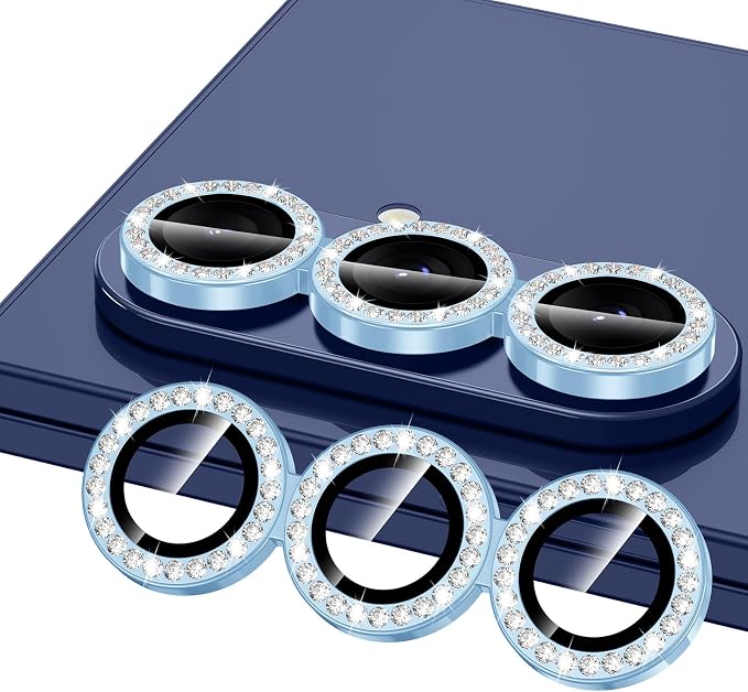 for Samsung Galaxy Z Fold 7 Camera Lens Protector, Individual Metal Ring - Image 2