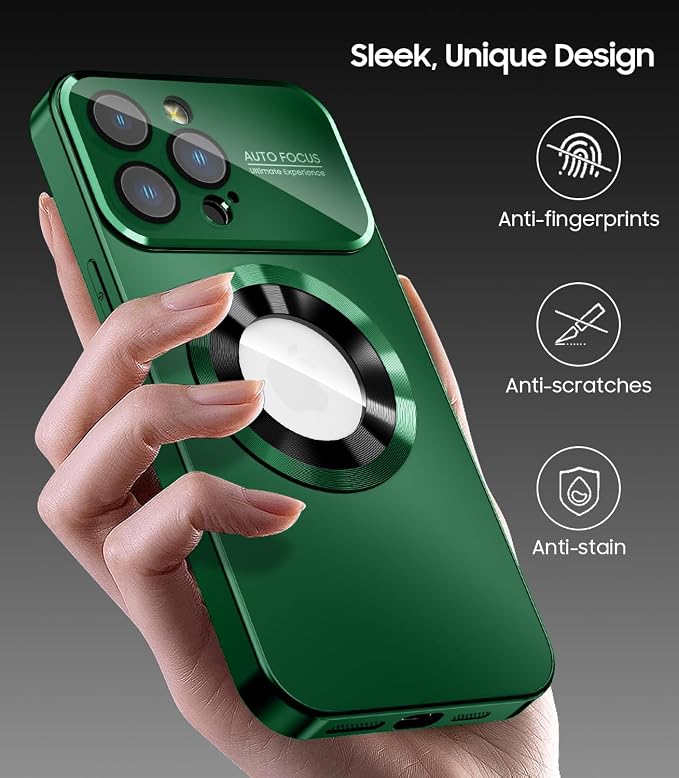 Magnetic for iPhone 13 Pro Case, Built-in Camera Lens Protector, Compatible - Image 5
