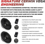 CERWIN-VEGA! HED 2025 Edition-8” Component Full Range Speaker System - Image 3