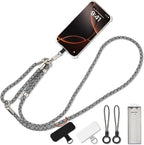 3-in-1 Adjustable Phone Lanyard Crossbody Cell Phone Neck Strap Universal by Unknown