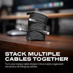Statik MagStack Pro USB C to USB C Cable, Clutter-Free Magnetic Type C Charger - Image 8