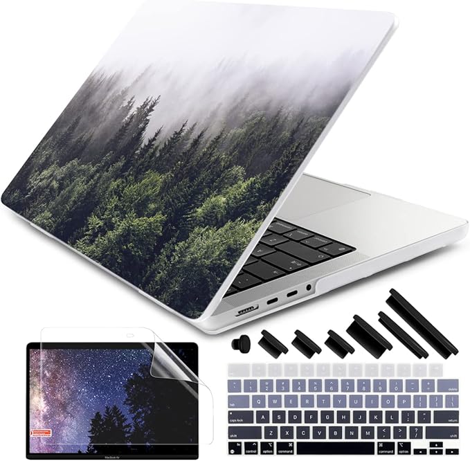 DONGKE for M4 MacBook Pro 16 Inch Case 2024 2023 2021 A3403 A3186 M3 A2991 M2 by DONGKE