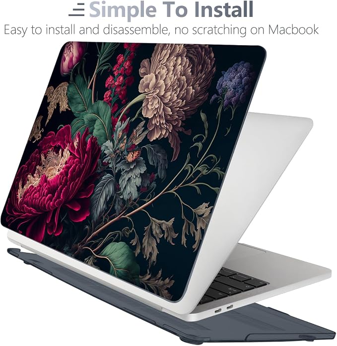 Batianda Design Case for M1 MacBook Air 13 Inch Model A2337 A2179 A1932 2021 - Image 5