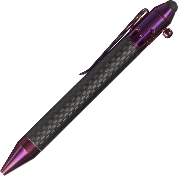 Cool Hand 4.9'' Carbon Fiber Bolt Action Pen by CoolHand