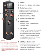 for Fujifilm Camera Remote Control, Hanpusen Rechargeable Wireless Shutter - Image 7