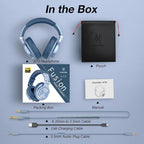 OneOdio A70 Bluetooth Over Ear Headphones, Wireless Headphones w/ 72H Playtime - Image 7
