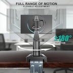 WALI Single Monitor Mount for 13-34 inch Screens, Adjustable Single Monitors Arm - Image 4