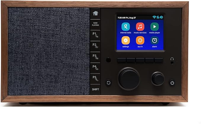 Grace Digital Mondo Elite Classic Internet Radio + SiriusXM, Spotify Connect - Image 6