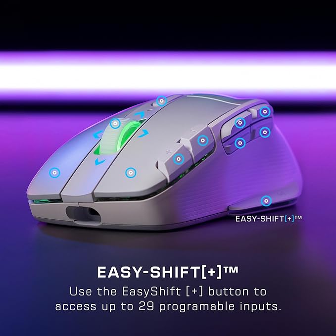 Turtle Beach Kone XP Air Wireless Customizable Ergonomic RGB Gaming Mouse - Image 2