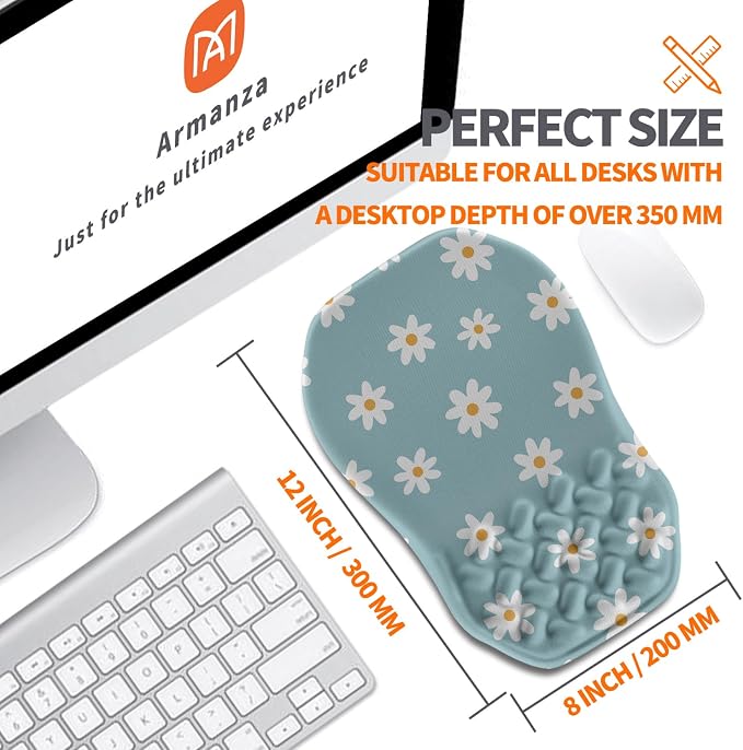 Ergonomic Slope Mouse Pad Wrist Support, Wrist Rest Mousepad - Image 5