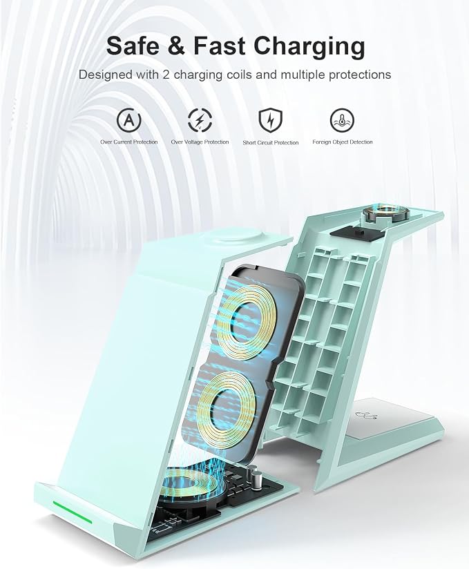 Wireless Charging Station for iPhone - Image 6