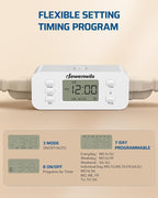 DEWENWILS 7 Day Heavy Duty Timers - Image 2