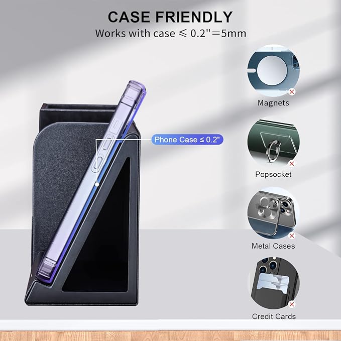 Wireless Charger with Desk Organizer, Wireless Charging Station - Image 6