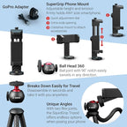 SquidGrip Flexible Cell Phone Tripod and Portable Action Camera Holder - Image 3