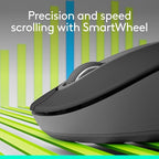Logitech Left Handed Wireless Mouse Signature M650 L Full Size - Image 2