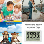 Digital Countdown Days Timer Clock- 9999 Days Count Down Timer - Image 6