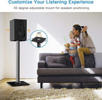 PERLESMITH Universal Floor Speaker Stands 26 Inch - Image 7