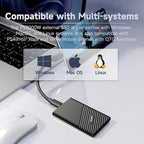 fanxiang 500GB External SSD Portable, USB C External Solid State Drive External - Image 3