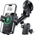 MOKPR Wireless Car Charger, 15W Auto Clamping Car Charger Dash Windshield Air by MOKPR