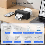 Bluetooth Thermal Shipping Label Printer, Wireless 4x6 Shipping Label Printer - Image 8