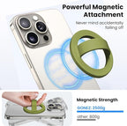 Magnetic Silicone Ring Grip Phone Holder, Loop Grip Phone Holder, Magnetic - Image 2