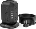 AiJoy Power Strip Tower 16.4 ft Cord, Surge Protector by AiJoy