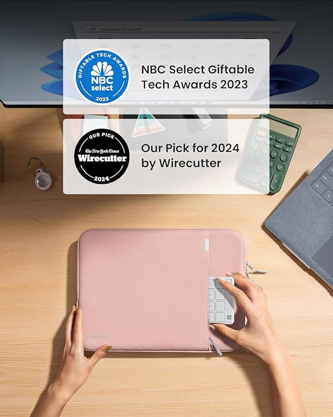 tomtoc 360° Protective Laptop Sleeve - Image 2