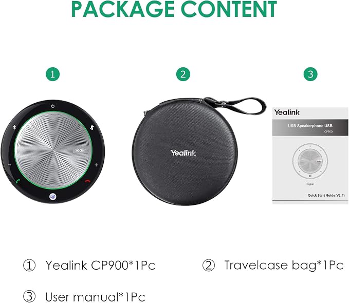 Yealink Bluetooth Speakerphone USB Speakers - Image 6