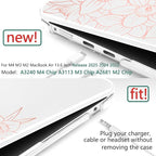 TWOLSKOO Compatible with M4 MacBook Air 13.6 inch Case 2025-2022 Release M4 - Image 2