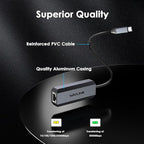 WAVLINK 5Gbps USB C to Ethernet Adapter, USB Type-C to RJ45 Gigabit LAN - Image 3