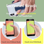 Phone Grip Strap Holder, 4 Pack Adhesive Flat Cellphone Stand Handle Kickstand - Image 4