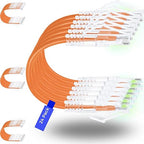 Rapink Patch Cables Cat6/ Cat6a 3ft Slim, Cat6a Ethernet Patch Cable 10G Support by Rapink