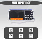 LETING Portable Mini USB FM Radio Speaker Music Player TF Card - Image 2