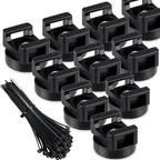 Yookeer 60 Pieces Magnetic Zip Tie Mount Multipurpose Cable Holder Magnets by Yookeer