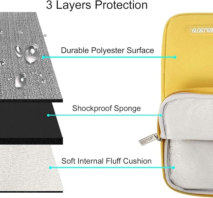 MOSISO Laptop Case 13.3 inch, 13-13.3 inch Laptop Sleeve Compatible - Image 3