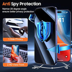 UniqueMe for iPhone 15 Plus / 16 Plus Privacy Screen Protector - Image 2