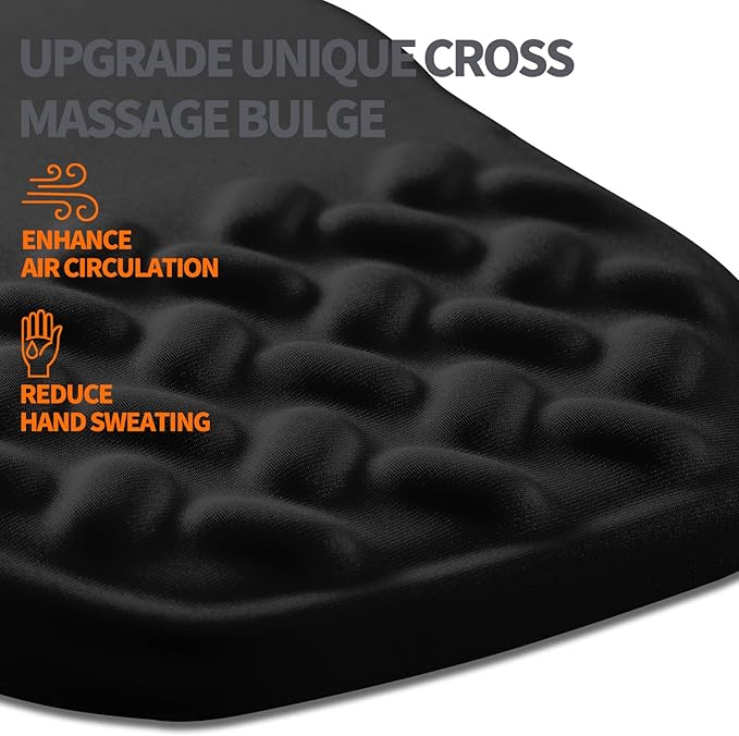 Ergonomic Slope Mouse Pad Wrist Support, Wrist Rest Mousepad - Image 4