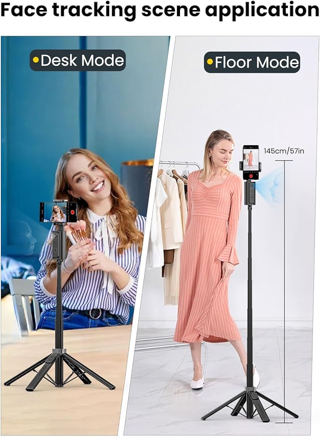 Auto Face TrackingTripod, w/Gesture Control - Image 2