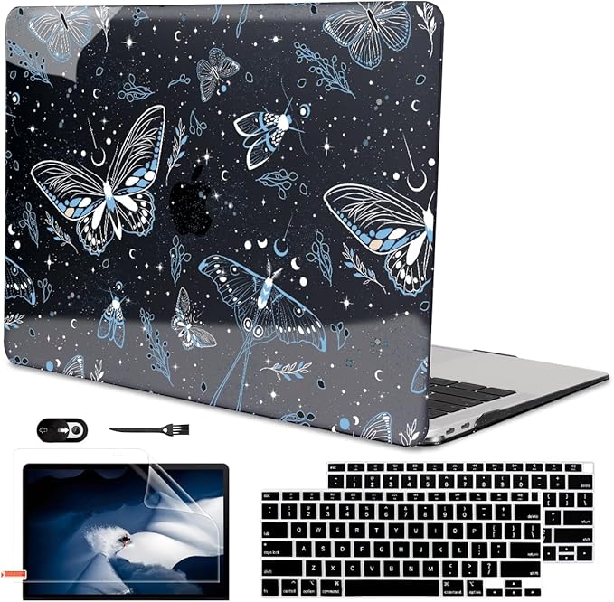 for MacBook Air 13 inch Case 2021 2020 2019 2018 Release M1 A2337 A2179 A1932 by LCMOCICO