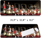 RTGGSEL 31.5x11.8 Inch Non-Slip Long Extended Large Gaming Mouse Pad - Image 2