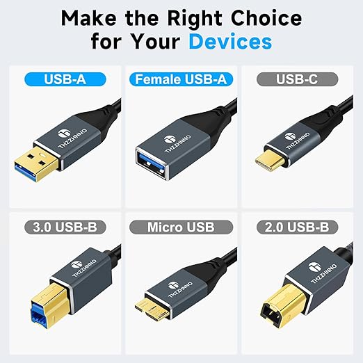 Coiled USB Extension Cable, 5Gbps Retractable USB A Male to Female Data - Image 5