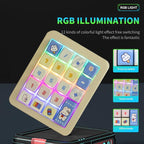 Adventurers K812 Wired Mechanical Numeric Keypad, 19-Key Hot-Swappable RGB - Image 2