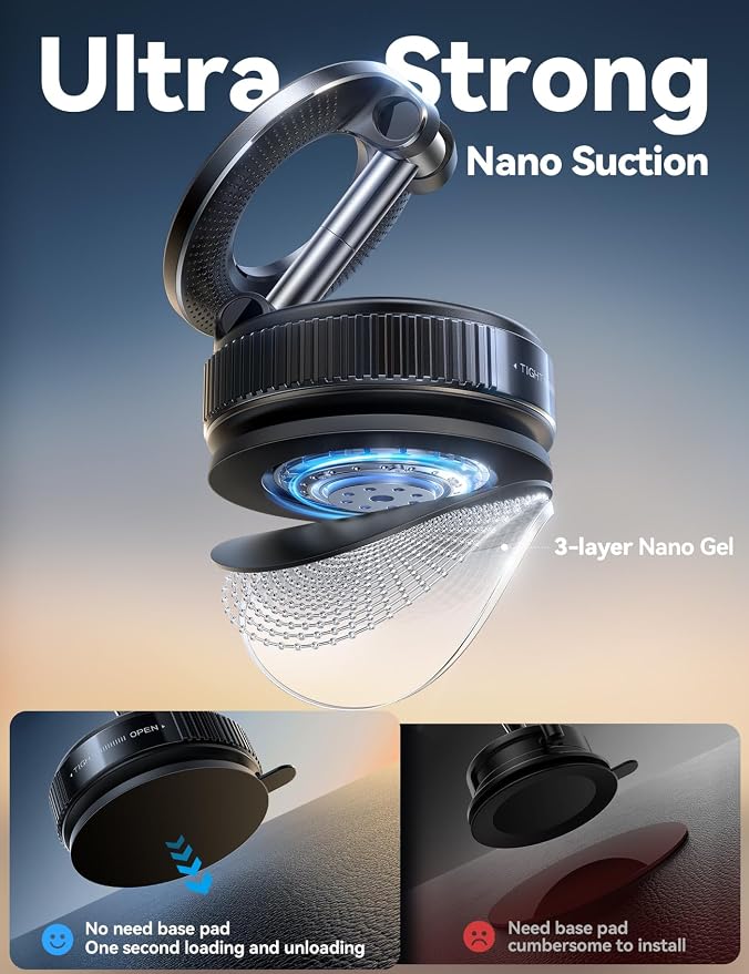 JOYROOM Vacuum Magnetic Phone Holder - Image 3