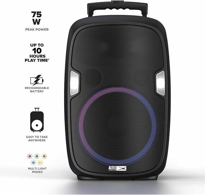 Altec Lansing SoundRover 75 Wireless Speaker 75W Bluetooth Speaker - Image 5