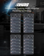 MOOER M1 Multi-Effects Processor Headphone Amp, AI-Preset Bass Guitar Pedals - Image 3