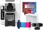 Bodno Magicard Pronto 100 ID Card Printer & Complete Supplies Package ID by Bodno