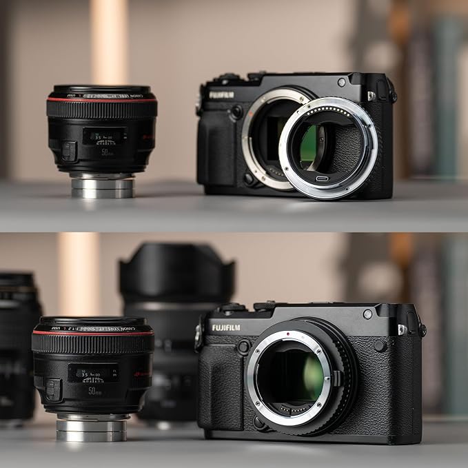 VILTROX EF-GFX II Auto Focus Lens Mount Adapter Converter - Image 2