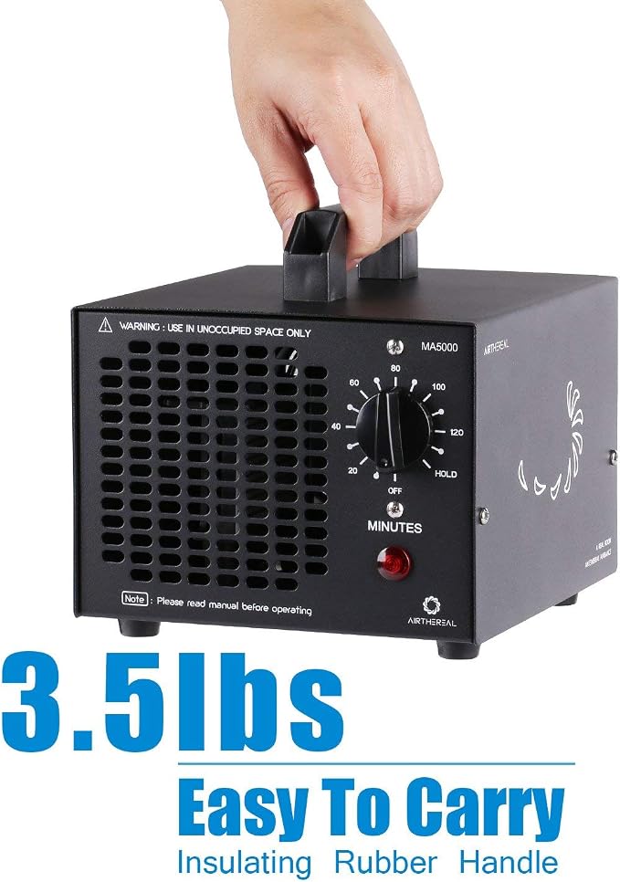 Airthereal MA5000 Commercial Ozone Generator, High Capacity Ozone Machine Odor - Image 9