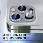 Choiche [3+1 for iPhone 13 Pro/iPhone 13 Pro Max Camera Lens Protector Bling - Image 3
